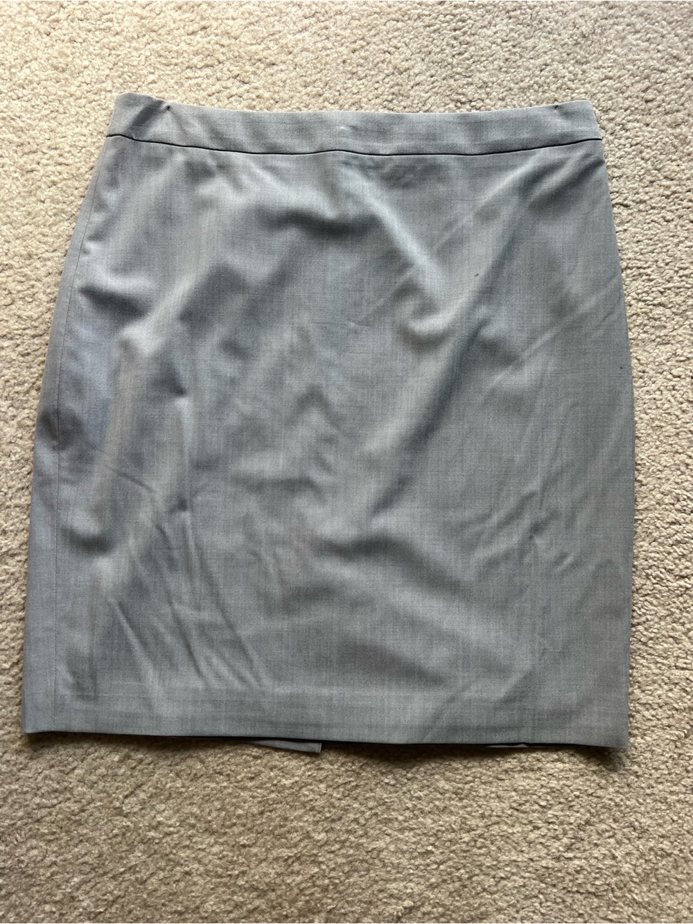 Ann Taylor - Blue Gray Women's Pencil Skirt - Size 14